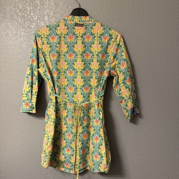 Matilda Jane It's a Wonderful Parade Green Acres Top Floral Women's Medium - Picture 3 of 4